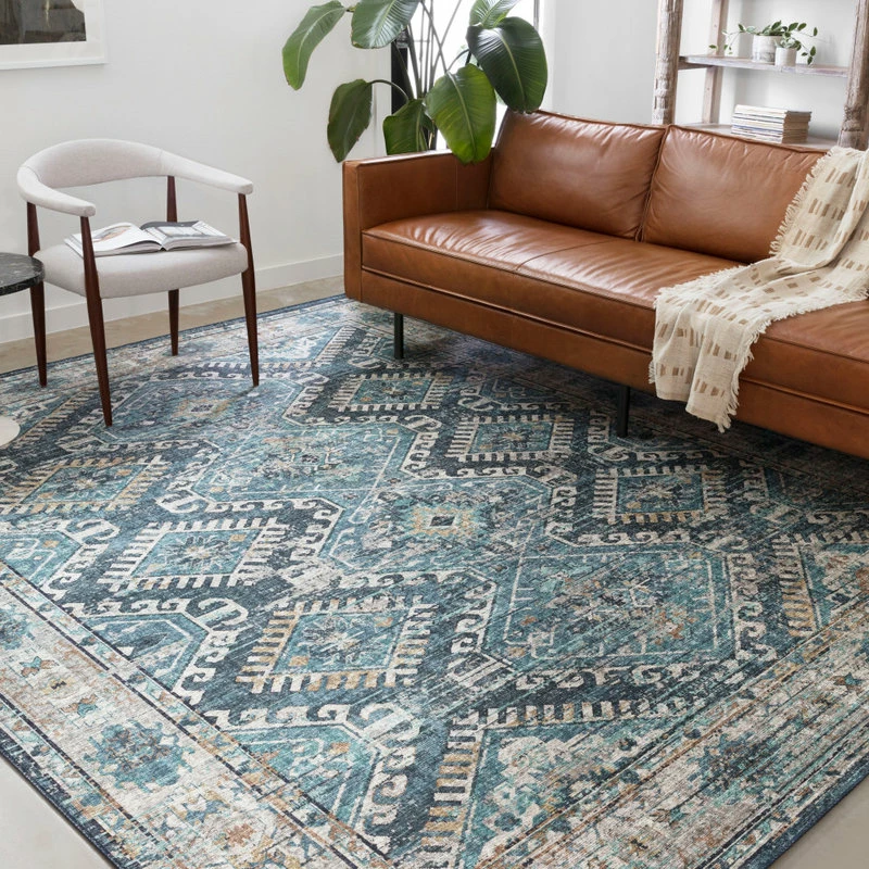 Best reviews of ✔️ Loloi Rugs Skye Printed Area Rug By Loloi II, Denim/Natural, 7'6"x9'6" ✨ 3 Best reviews of ✔️ Loloi Rugs Skye Printed Area Rug By Loloi II, Denim/Natural, 7'6"x9'6" ✨ - Image 3