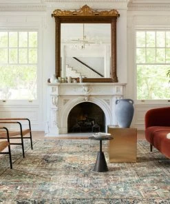 New 🌟 Loloi Rugs Margot Oriental Terracotta/Lagoon Area Rug, 5'0"x7'6" ⭐ -Cheap Rugs Store 4341f3e10142a026 2417 w800 h800 b0 p0