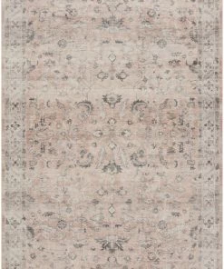 Best deal ❤️ Loloi Rugs Loloi II Printed Hathaway Blush Ivory Area Rug, 9'x12' 🌟