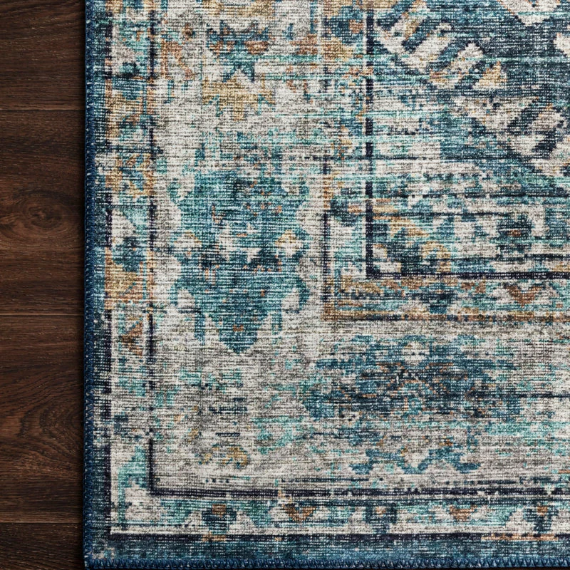 Best reviews of ✔️ Loloi Rugs Skye Printed Area Rug By Loloi II, Denim/Natural, 7'6"x9'6" ✨ 6 Best reviews of ✔️ Loloi Rugs Skye Printed Area Rug By Loloi II, Denim/Natural, 7'6"x9'6" ✨ - Image 6