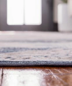 Cheapest 🎁 Unique Loom Dark Blue Chateau Roosevelt 7' 0 X 7' 0 Square Rug 😍 -Cheap Rugs Store 4a318fe70d09212a 4178 w800 h800 b0 p0