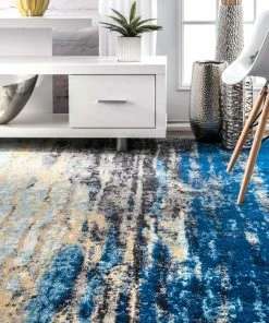 Deals ⌛ NuLOOM Katharina, Machine Made Area Rug, Blue, 9'x12' 🥰 -Cheap Rugs Store 4a512c490e965caa 9700 w800 h800 b0 p0