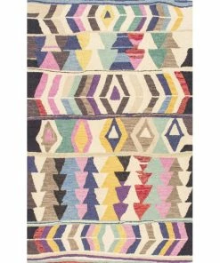 Cheapest 🛒 NuLOOM Hand-Tufted Tikal Geometric Rug, Multi, 7'6"x9'6" 😀 -Cheap Rugs Store 4af197c20e964fd8 7887 w800 h800 b1 p0