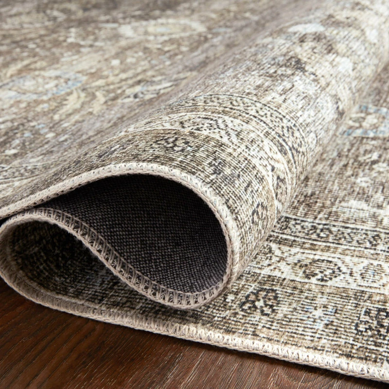 Wholesale ✔️ Loloi Rugs Layla Lay-13 Antique/Moss Printed Area Rug By Loloi II, 5'x7'6" 👍 4 Wholesale ✔️ Loloi Rugs Layla Lay-13 Antique/Moss Printed Area Rug By Loloi II, 5'x7'6" 👍 - Image 4