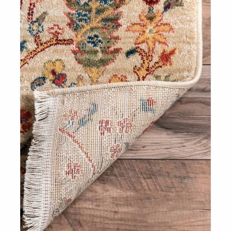 Hot Sale 🎁 NuLOOM Vintage Fringe Rug, Olive, 6'7"x9'4" 🤩 6 Hot Sale 🎁 NuLOOM Vintage Fringe Rug, Olive, 6'7"x9'4" 🤩 - Image 6