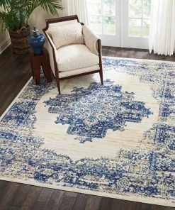 Outlet 😍 Nourison Grafix Area Rug, White, 7'10"x9'10" 👍