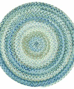 Flash Sale ❤️ Capel Rugs Capel Ocracoke 5240 Rug, Light Blue, 7'6"x7'6" Round 👍