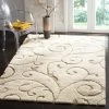 Buy 💯 Safavieh Florida Shag Collection SG455 Rug, Cream/Beige, 6' X 9' 👏