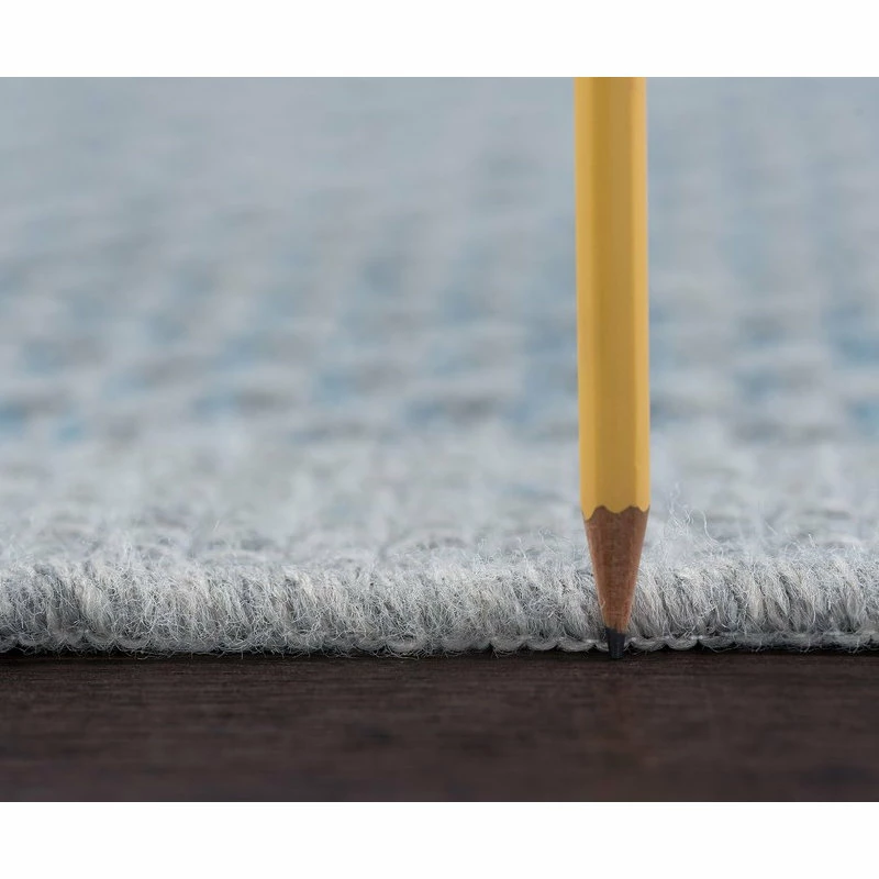 Hot Sale โจ Tayse Rugs Largo Modern Solid Blue Rectangle Easy-Care Indoor/Outdoor Area Rug, 5'x7' ๐ 3 Hot Sale โจ Tayse Rugs Largo Modern Solid Blue Rectangle Easy-Care Indoor/Outdoor Area Rug, 5'x7' ๐ - Image 3