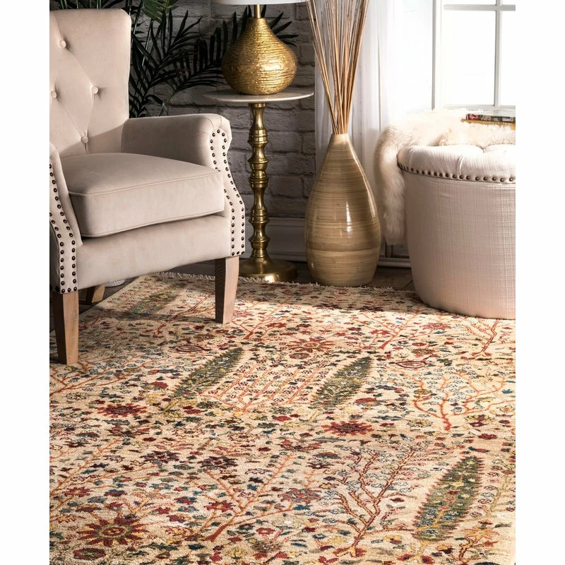 Hot Sale 🎁 NuLOOM Vintage Fringe Rug, Olive, 6'7"x9'4" 🤩 1 Hot Sale 🎁 NuLOOM Vintage Fringe Rug, Olive, 6'7"x9'4" 🤩