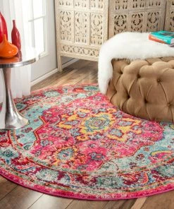 Deals 🎉 NuLOOM Mosaic Medallion Area Rug, Multi, 5'3"x7'7" 👏 -Cheap Rugs Store 54215f890e964bb1 8451 w800 h800 b0 p0
