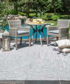 Wholesale 💯 NuLOOM Braided Lefebvre Indoor/Outdoor Area Rug, Salt And Pepper, 2'x3' 🛒 -Cheap Rugs Store 58517b190e989f7b 7348 w800 h800 b0 p0