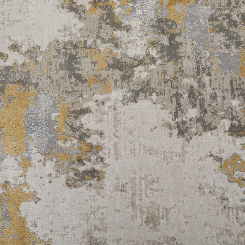 Wholesale ❤️ Feizy Rugs Weave & Wander Vanhorn Contemporary Watercolor Rug, Gold/Birch, 2'-10" X 7'-10" 🌟 7 Wholesale ❤️ Feizy Rugs Weave & Wander Vanhorn Contemporary Watercolor Rug, Gold/Birch, 2'-10" X 7'-10" 🌟 - Image 7