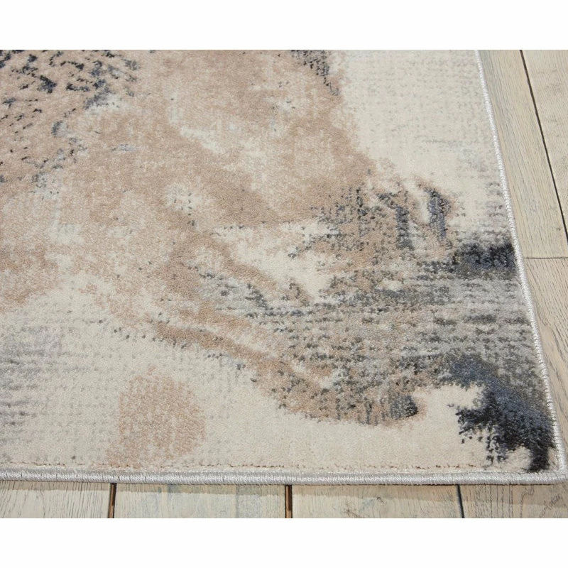New 😍 Nourison Maxell Gray Area Rug, 7'10"x10'6" 🥰 5 New 😍 Nourison Maxell Gray Area Rug, 7'10"x10'6" 🥰 - Image 5
