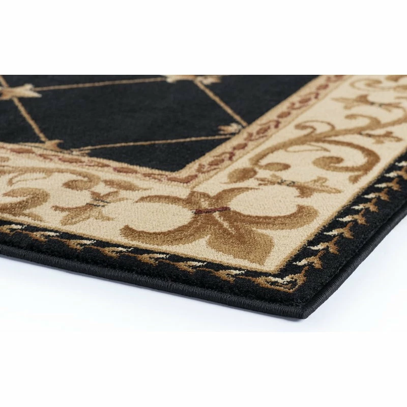 Coupon 🎉 Tayse Rugs Orleans Traditional Border Area Rug, Black, 2'3''x7'3'' 🥰 5 Coupon 🎉 Tayse Rugs Orleans Traditional Border Area Rug, Black, 2'3''x7'3'' 🥰 - Image 5
