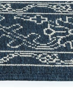 Budget ❤️ Kaleen Rugs Kaleen Indoor Outdoor Lightweight Sunice Rug, Navy, 5'x7'6" 💯 -Cheap Rugs Store 5de19b7a0cae14fb 4375 w800 h800 b0 p0