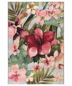 Wholesale 🥰 Liora Manne Marina Tropical Floral Indoor/Outdoor Rug, Multi, 7'10"x9'10" 🧨 -Cheap Rugs Store 5f217cc800ba6a20 0314 w800 h800 b1 p0