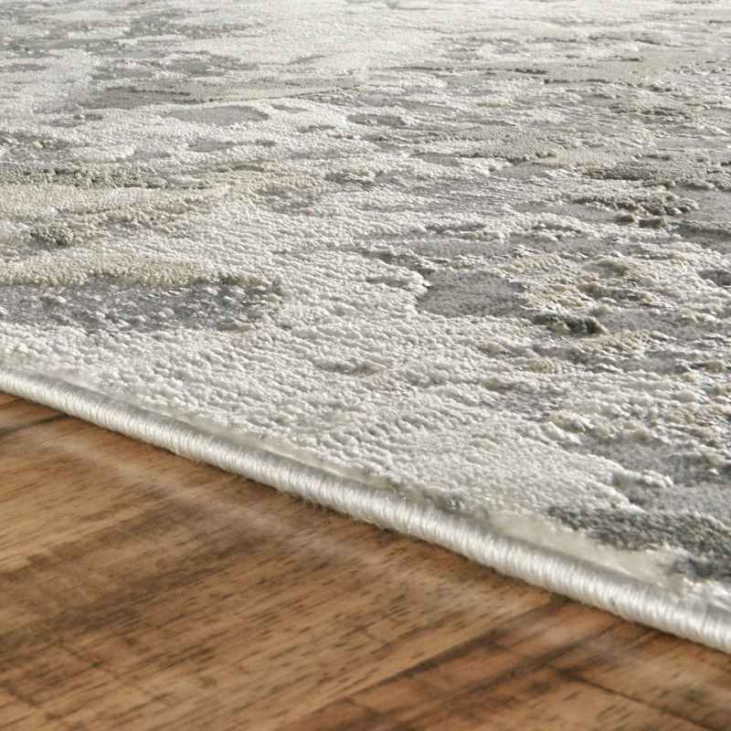 Best Pirce 🔔 Feizy Rugs Weave & Wander Orin Modern Metallic Fluid Rug, Silver/Gray, 8'x11' 😀 9 Best Pirce 🔔 Feizy Rugs Weave & Wander Orin Modern Metallic Fluid Rug, Silver/Gray, 8'x11' 😀 - Image 9