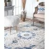 Cheapest ✔️ NuLOOM Traditional Medallion Verona Rug, Blue, 12'x15' ❤️