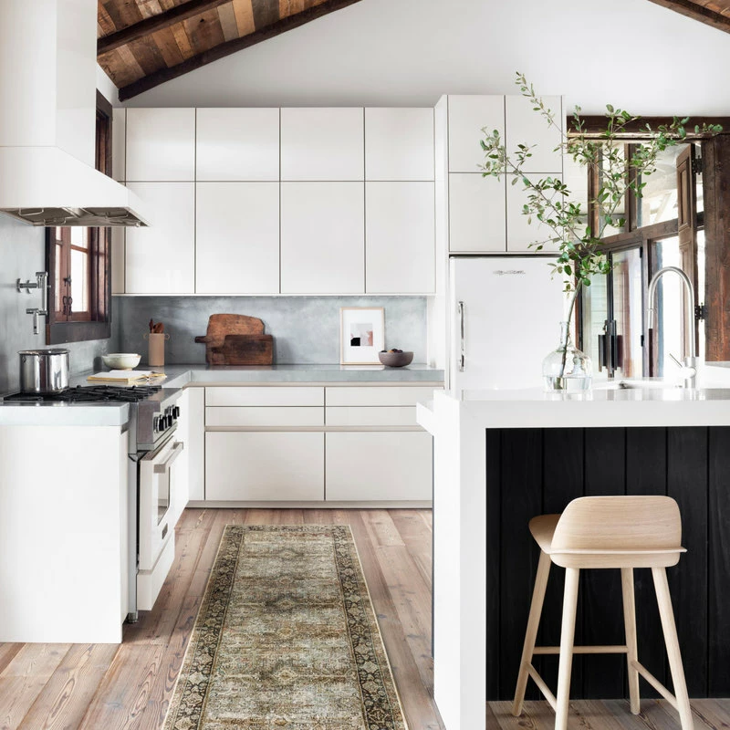 Hot Sale 🔥 Loloi Rugs Olive Charcoal Layla Printed Area Rug By Loloi II, 2'-6"x7'-6" 🔔 2 Hot Sale 🔥 Loloi Rugs Olive Charcoal Layla Printed Area Rug By Loloi II, 2'-6"x7'-6" 🔔 - Image 2