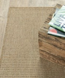 Best Pirce 🧨 Newcastle Home Key West Indoor And Outdoor Sisal Look Sand Rug, 6'7"x9'6" 🔔 -Cheap Rugs Store 66418d3e0ef50313 6126 w800 h800 b0 p0