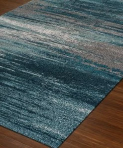 Flash Sale 🎁 Dalyn Rug Company Dalyn Modern Grays MG5993 Rug, Teal, 5'3"x7'7" ❤️