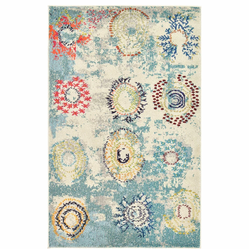 Outlet ⌛ Unique Loom Beige Estrella Sierra 3' 3 X 5' 3 Area Rug ⌛ 3 Outlet ⌛ Unique Loom Beige Estrella Sierra 3' 3 X 5' 3 Area Rug ⌛ - Image 3