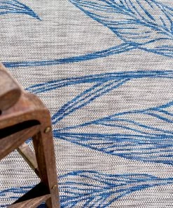 Coupon 😍 Unique Loom Light Gray Leaf Outdoor 9'x12' Area Rug ⭐ -Cheap Rugs Store 6ad136630c6d8297 3614 w800 h800 b0 p0