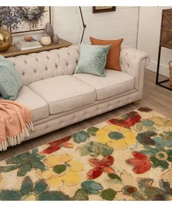 Promo 🔔 Mohawk Home Wildflower Light Multi Rug, 8'x10' 😍 -Cheap Rugs Store 71e14c890f4e5d48 1120 w800 h800 b0 p0