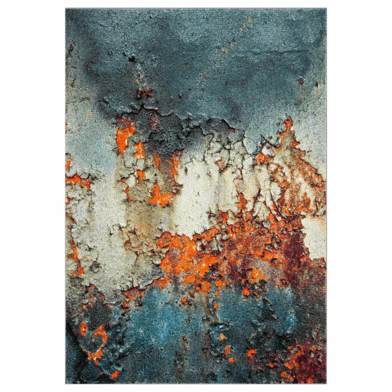 Cheapest 💯 Safavieh Glacier Collection GLA125 Rug, Blue/Multi, 5'3"x7'6" 👏 2 Cheapest 💯 Safavieh Glacier Collection GLA125 Rug, Blue/Multi, 5'3"x7'6" 👏 - Image 2