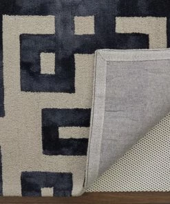 Best deal 🎉 Feizy Rugs Weave & Wander Marengo Tufted Key Wool Rug, Black, 8'x11' 👍 -Cheap Rugs Store 743181940320d0ae 4282 w800 h800 b0 p0