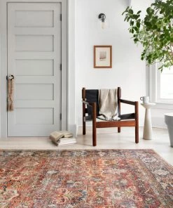 Cheapest 🌟 Loloi Rugs Spice, Marine Printed Polyester Layla Area Rug By Loloi II, 7'6"x9'6" 🎁 -Cheap Rugs Store 76e131a10f5a9259 9438 w800 h800 b0 p0