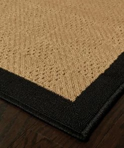 Buy 😉 Newcastle Home Malibu Indoor And Outdoor Outdoor Beige And Black Rug, 2'5"x4'5" 🎁 -Cheap Rugs Store 78d1a8780ef4fecb 1062 w800 h800 b0 p0