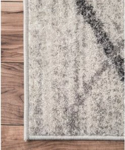 Promo 😍 NuLOOM Thigpen Striped Contemporary Area Rug, Gray, 2'x3' 🥰 -Cheap Rugs Store 796147710e989e09 0484 w800 h800 b0 p0