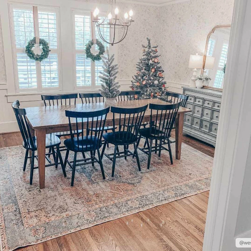 Hot Sale 🎉 Hauteloom Rosman Terracotta Brown 7'10"x10'2" Area Rug - Vintage Machine Washable Persian 😀 1 Hot Sale 🎉 Hauteloom Rosman Terracotta Brown 7'10"x10'2" Area Rug - Vintage Machine Washable Persian 😀