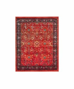 Best Pirce 👏 Safavieh Vintage Hamadan Collection VTH220 Rug, Orange/Navy, 8' X 10' 💯