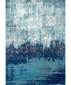 Top 10 ❤️ NuLOOM Abstract Rainfall Area Rug, Blue, 9'x12' 😉