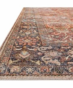 Outlet ⌛ Loloi Rugs Spice, Marine Printed Polyester Layla Area Rug By Loloi II, 9'x12' ⭐ -Cheap Rugs Store 7f315ebf0d2483da 7633 w800 h800 b0 p0