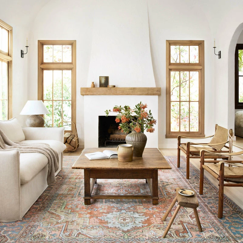 Promo ✔️ Loloi Rugs Terracotta, Sky Printed Polyester Loren Area Rug By Loloi, 2'3"x3'9" 🥰 5 Promo ✔️ Loloi Rugs Terracotta, Sky Printed Polyester Loren Area Rug By Loloi, 2'3"x3'9" 🥰 - Image 5