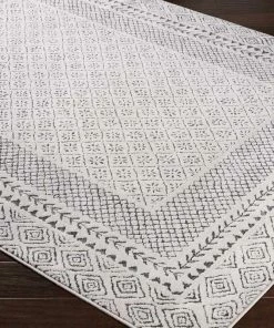 Discount 🥰 Hauteloom Burdette Gray Ivory 7'10"x10'3" Area Rug - Transitional Farmhouse Livingroom Rug ✔️ -Cheap Rugs Store 80c1f2fa0258f30f 2745 w800 h800 b0 p0