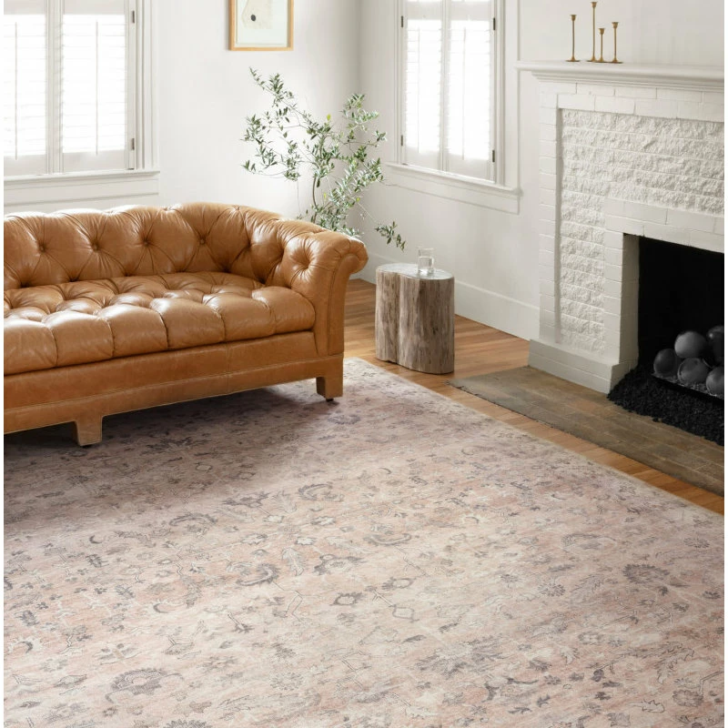 Best Sale ❤️ Loloi Rugs Loloi II Printed Hathaway Blush Ivory Area Rug, 7'6"x9'6" ⭐ 1 Best Sale ❤️ Loloi Rugs Loloi II Printed Hathaway Blush Ivory Area Rug, 7'6"x9'6" ⭐
