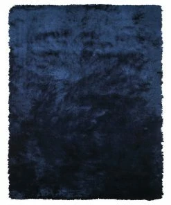 Budget ✨ Feizy Rugs Weave & Wander Freya Plush Shag Rug, Dark Blue, 4'9"x7'6" 😀 -Cheap Rugs Store 8231644b0185e678 4277 w800 h800 b1 p0
