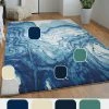 Outlet 🛒 Feizy Rugs Weave And Wander Omari Contemporary Watercolor Rug, Atlantic, 5' X 8' 😉