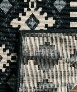 Best deal 🎁 Safavieh Verdana VER099 Indoor/Outdoor Rug, Black/Cream, 4' X 5'7" 🔔 -Cheap Rugs Store 82e198040b451e0b 2610 w800 h800 b0 p0