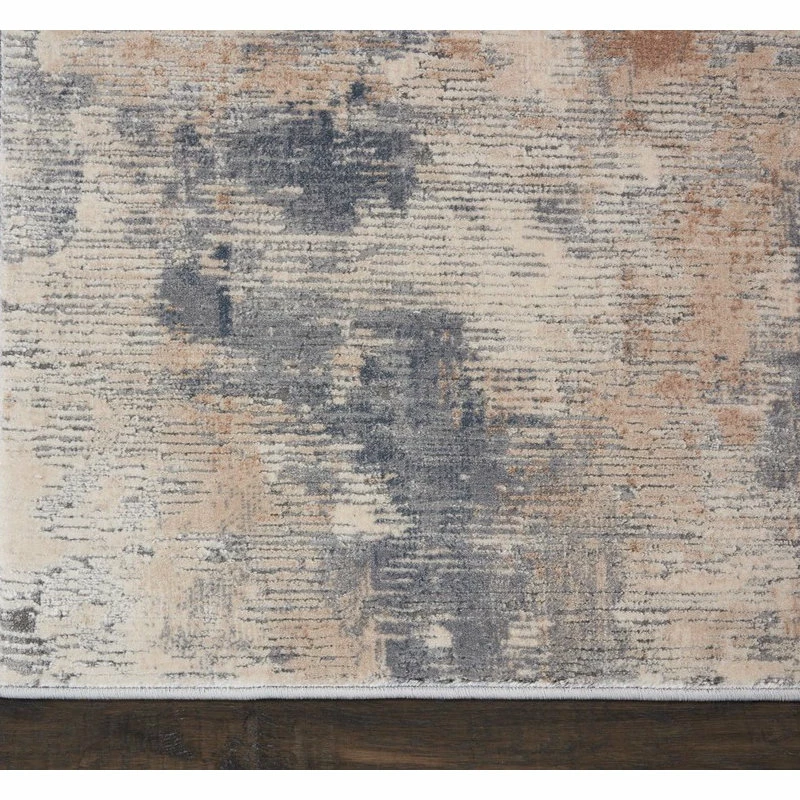 Discount ✨ Nourison Rustic Textures Area Rug, Beige/Gray, 5'3"x7'3" 💯 4 Discount ✨ Nourison Rustic Textures Area Rug, Beige/Gray, 5'3"x7'3" 💯 - Image 4