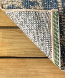 Wholesale 🔥 JONATHAN Y Zinnia Modern Floral Textured Weave Indoor/Outdoor Navy/Green 9'x12' Area Rug 🔥 -Cheap Rugs Store 84319d1600788f42 7793 w800 h800 b0 p0