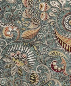 Best Pirce ๐ฅ Tayse Rugs Giselle Transitional Floral Area Rug, Seafoam, 5'3'' X 7'3'' ๐