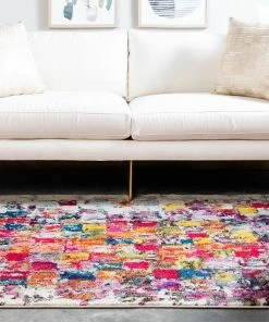 Promo ✔️ Rug Unique Loom Estrella Multi Rectangular 9' 0 X 12' 0 ✔️