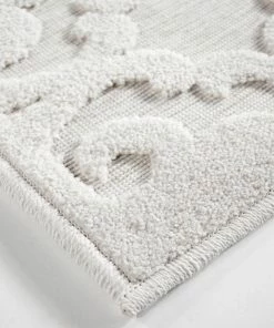 Promo 🔔 Orian Rugs Orian Boucle Indoor/Outdoor Seaborn High-Low Area Rug, Ivory, 1'11"x7'6" 🎁 -Cheap Rugs Store 8951653a0bf2df87 8294 w800 h800 b0 p0