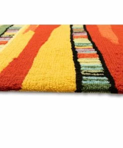 Deals 🧨 Liora Manne Ravella Fiesta Indoor/Outdoor Rug, Warm, 2'x8' Runner 🎉 -Cheap Rugs Store 89b1aa5a007da82a 4571 w800 h800 b0 p0